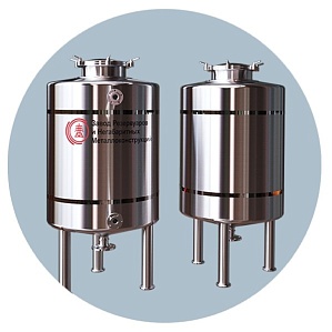 Резервуар из нержавеющей стали 1 м3